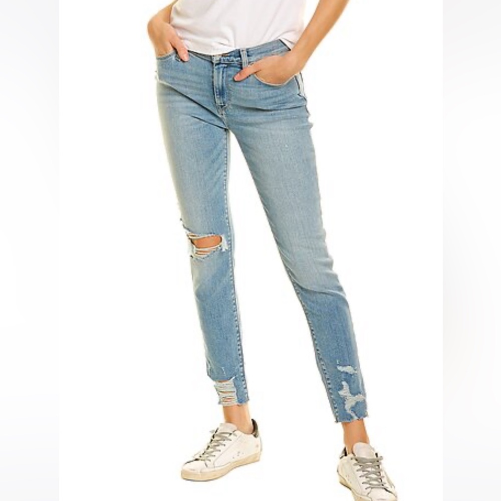 HUDSON Jeans Nico Wild Heart Super Skinny Ankle jeans size 25
